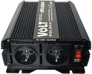 Muundur Volt Polska IPS-2000N 24V / 230V 1000/2000W price and information | Inverterid ja muundurid | hansapost.ee