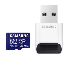 Samsung Pro Plus MB-MD512SB/WW price and information | Mälupulgad | hansapost.ee