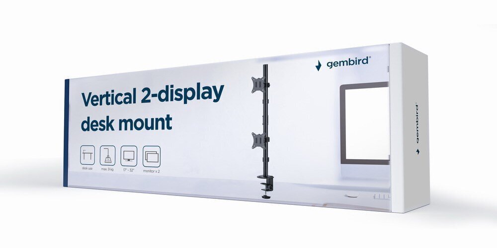 Gembird MA-D2-02 hind ja info | Monitori kinnitused | hansapost.ee