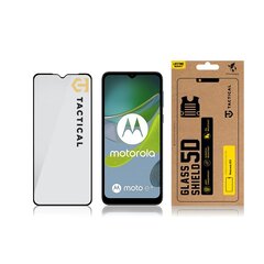 Tactical Glass Shield 5D for Motorola E13 Black цена и информация | Защитные пленки для телефонов | hansapost.ee