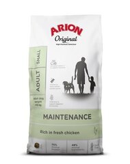 Arion Original Maintenance Adult корм для взрослых собак мелких пород с курицей, 7 кг цена и информация | Сухой корм для собак | hansapost.ee