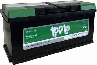 Aku Topla TTAGM105R 105 Ah 950A price and information | Car batteries | hansapost.ee