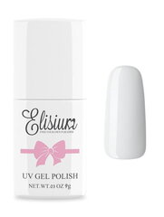 Hübriidne küünelakk Elisium UV Gel Polish 020 Snow White, 8ml hind ja info | Küünelakid ja küünelakieemaldajad | hansapost.ee