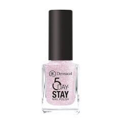 Küünelakk Dermacol 5 Day Stay Longlasting 04 Nude Glam, 11 ml price and information | Küünelakid ja küünelakieemaldajad | hansapost.ee