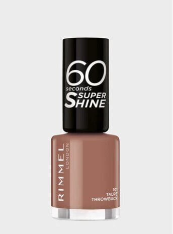 Küünelakk 60 Seconds Super Shine Rimmel London N 101, 8 ml hind ja info | Küünelakid ja küünelakieemaldajad | hansapost.ee