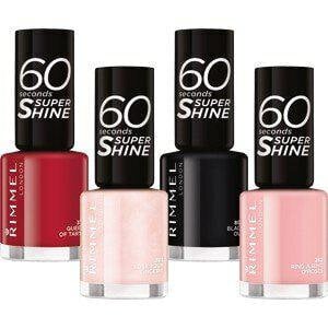 Küünelakk 60 Seconds Super Shine Rimmel London N 101, 8 ml hind ja info | Küünelakid ja küünelakieemaldajad | hansapost.ee