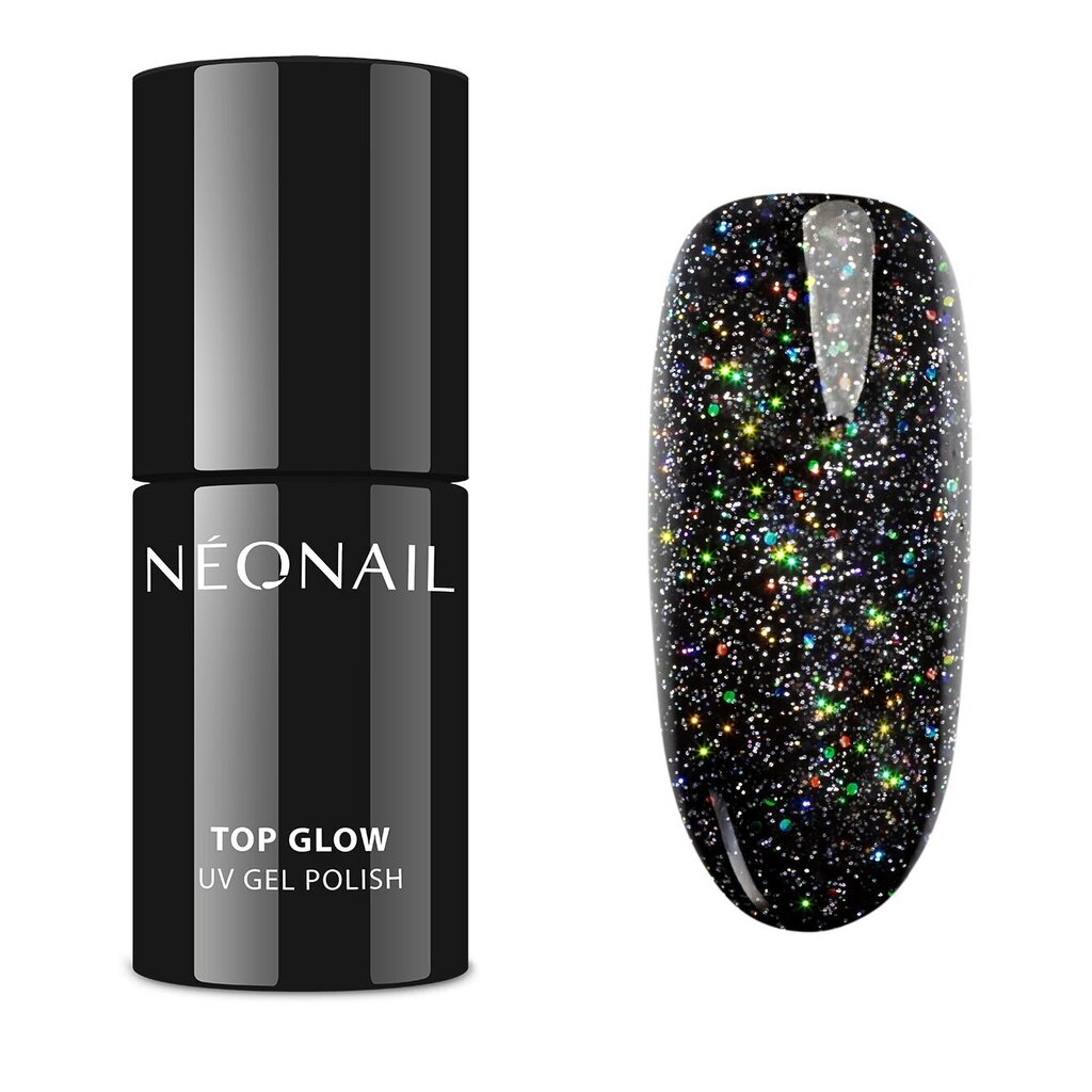 Küünelakk NeoNail Top Glow Multicolor Holo, 7.2 ml hind ja info | Küünelakid ja küünelakieemaldajad | hansapost.ee