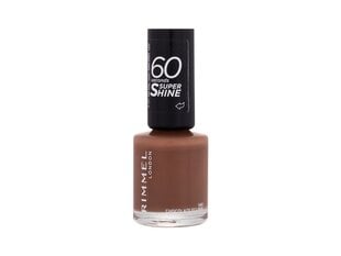 Rimmel 60 Seconds Super Shine Nail Polish 140 Chocolate Eclipse цена и информация | Лаки для ногтей, укрепители для ногтей | hansapost.ee