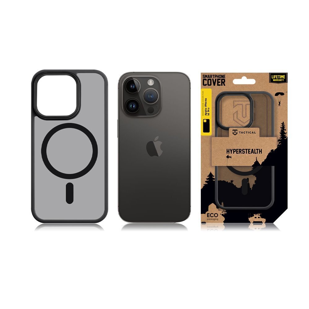 Tactical MagForce Hyperstealth iPhone 14 Pro Asphalt hind ja info | Telefonide kaitsekaaned ja -ümbrised | hansapost.ee