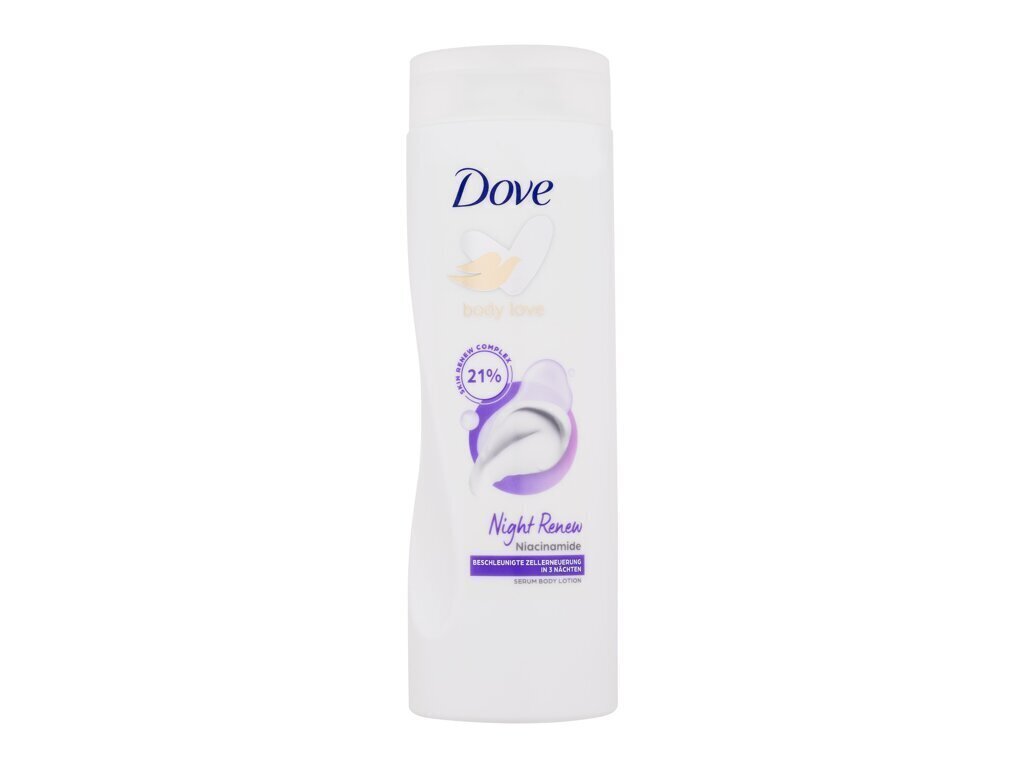 Ihupiim Dove Body Love Night Renew, 400 ml цена и информация | Kehakreemid, kehaõlid ja losjoonid | hansapost.ee