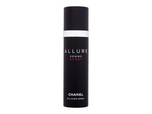 Kehasprei Chanel Allure Homme Sport All Over Spray, 100 ml price and information | Kehakreemid, kehaõlid ja losjoonid | hansapost.ee