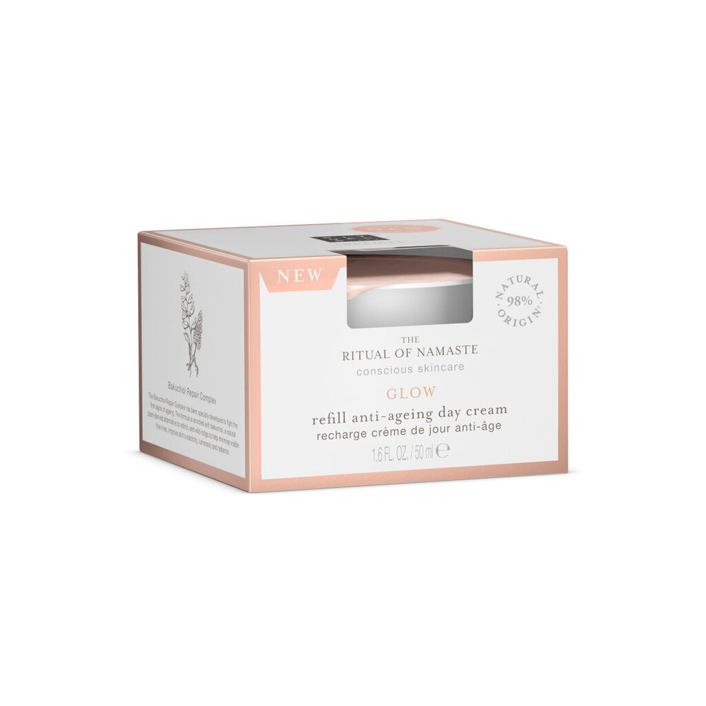 Päevakreemi lisand Rituals The Ritual Namaste Glow Anti-Ageing Day Cream Refill, 50 ml цена и информация | Näokreemid | hansapost.ee