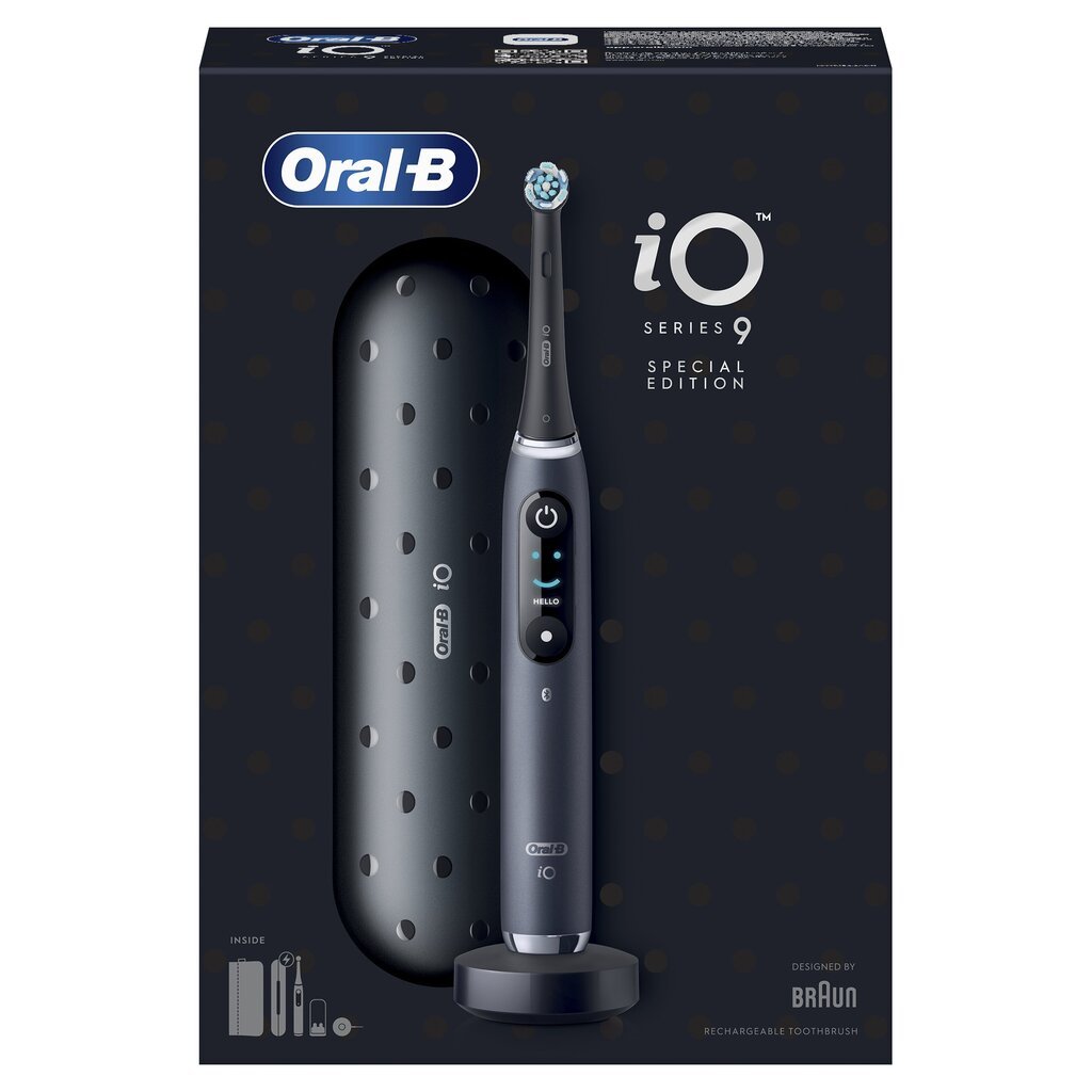 Oral-B iO9 Black Special Edition hind ja info | Elektrilised hambaharjad | hansapost.ee