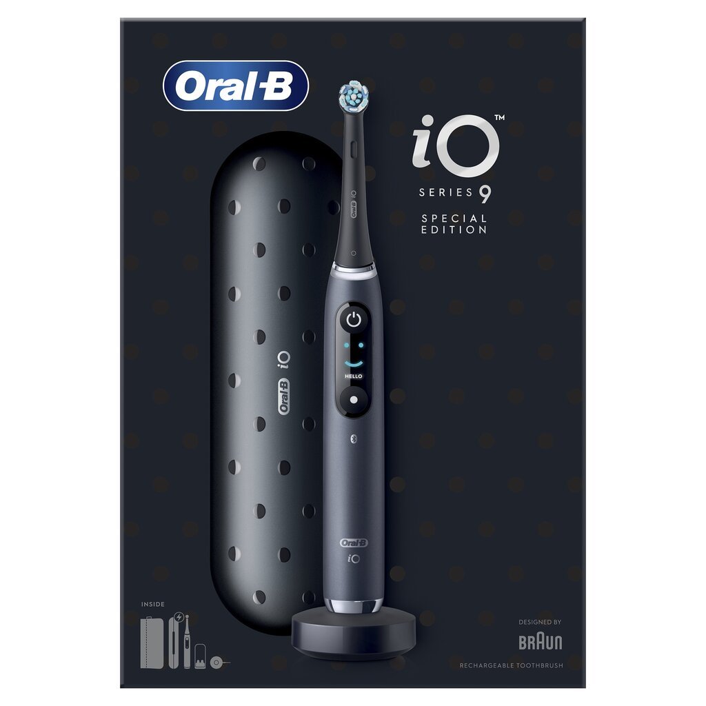 Oral-B iO9 Black Special Edition hind ja info | Elektrilised hambaharjad | hansapost.ee