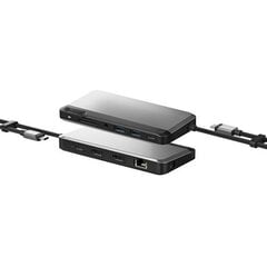 Док-станция ALOGIC USB-C с двумя экранами MX2 Lite HDMI Edition цена и информация | Адаптеры, USB-разветвители | hansapost.ee