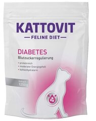 Kattovit Feline Diet Diabetes, 1,25 kg hind ja info | Kassi kuivtoit ja kassikrõbinad | hansapost.ee