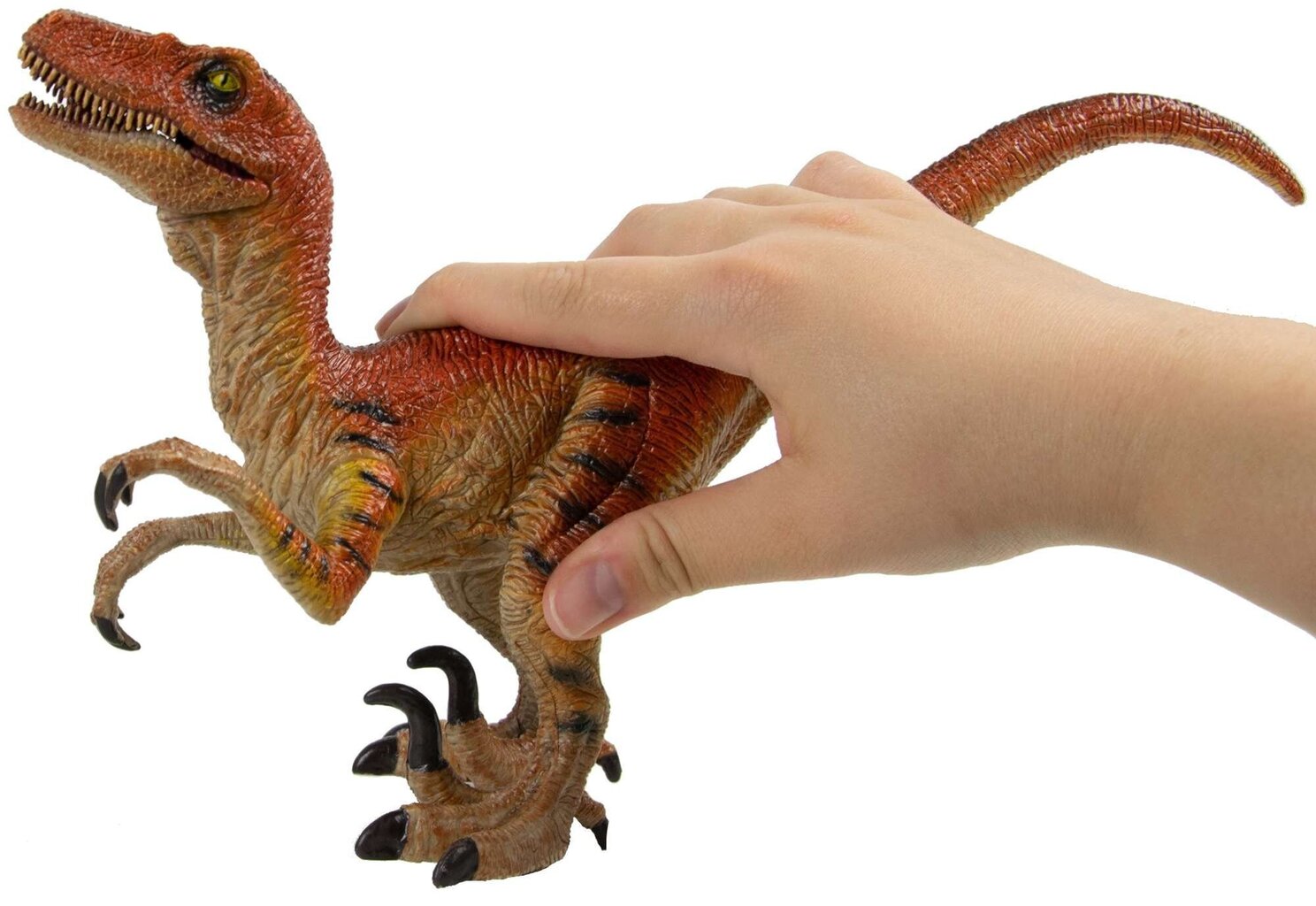 Dinosaurusfiguur Boley Velociraptor 19 cm hind ja info | Mänguasjad poistele | hansapost.ee