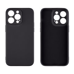 OBAL:ME Matte TPU Case for Apple iPhone 15 Pro Max Black цена и информация | Чехлы для телефонов | hansapost.ee