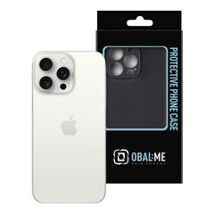 OBAL:ME Matte TPU Case for Apple iPhone 15 Pro Max Black цена и информация | Чехлы для телефонов | hansapost.ee