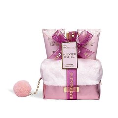 Kehahoolduskomplekt Idc Institute Scented bath Rose, 4 tk. hind ja info | Dušigeelid, õlid | hansapost.ee