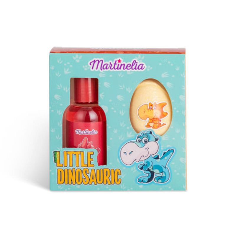 Vannikomplekt lastele Martinelia Little Dinosauric, 100 ml/70 g цена и информация | Laste ja ema kosmeetika | hansapost.ee