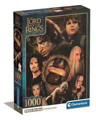 Пазл Clementoni The Lord of the Rings, 1000 д. цена и информация | Пазлы | hansapost.ee