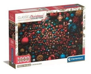 Пазл с украшениями Clementoni Impossible Christmas Vibe, 1000 д. цена и информация | Пазлы | hansapost.ee