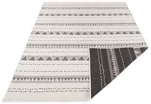 Kahepoolne vaip NORTHRUGS Twin Supreme Black Cream, 80x150 cm hind ja info | Vaibad | hansapost.ee