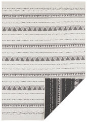 Kahepoolne vaip NORTHRUGS Twin Supreme Black Cream, 80x150 cm hind ja info | Vaibad | hansapost.ee