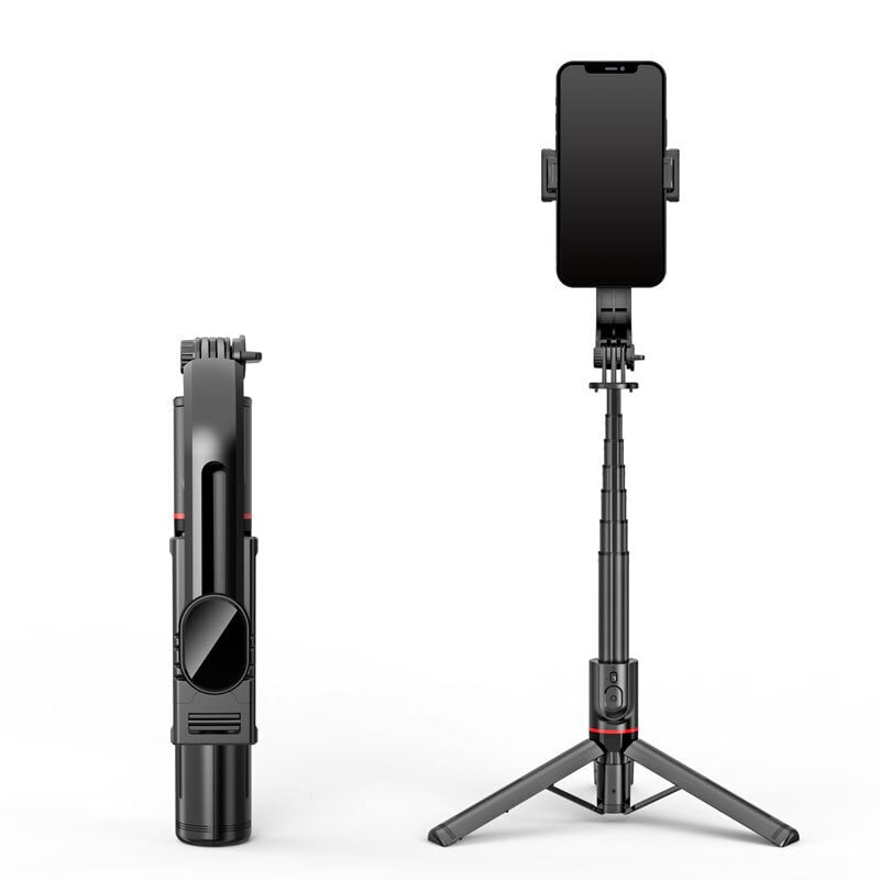 Seek Toti Seek Toti Selfie Stick with Lightweight Bracket Tripod L12-B, Black (Black) цена и информация | Telefonihoidjad | hansapost.ee