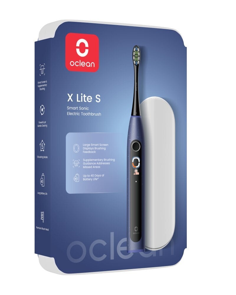 Oclean elektriline hambahari X Lite Set Sinine hind ja info | Elektrilised hambaharjad | hansapost.ee