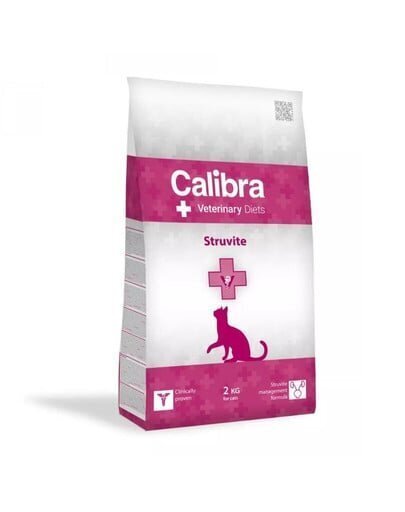 Calibra Veterinary Diet Struvit kana ja riisiga, 2 kg цена и информация | Kassi kuivtoit ja kassikrõbinad | hansapost.ee