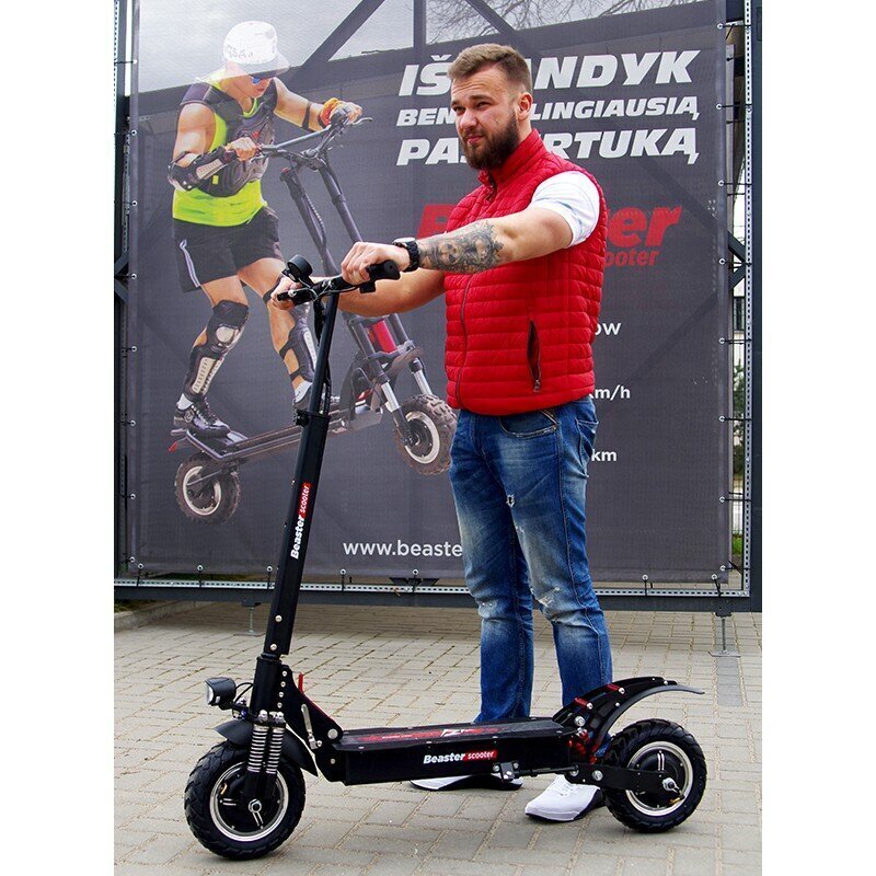 Kahjustatud pakendiga toode. Elektriline tõukeratas Beaster Scooter BS15, 25 km / h, must цена и информация | Spordi-, vabaaja-, turismikaubad defektiga pakendis | hansapost.ee