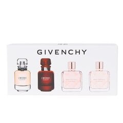 Parfüümikomplekt Givenchy naistele: parfüümvesi L'Interdit EDP, 10 ml + parfüümvesi L'Interdit Rouge EDP, 10 ml + parfüümvesi Irresistible EDP, 10 ml + tualettvesi Irresistible Fraiche EDT, 8 ml hind ja info | Parfüümid naistele | hansapost.ee