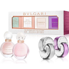 Parfüümikomplekt Bvlgari Mini Set naistele: parfüümvesi EDP, 5 ml + tualettvesi EDT, 3x5 ml цена и информация | Женские духи | hansapost.ee