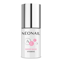 Hübriidküünealus NeoNail Hard Base Vitamins, 7,2 ml hind ja info | Küünelakid ja küünelakieemaldajad | hansapost.ee