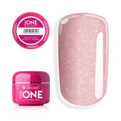 Строительный гель Silcare Base One 50 г, Shimmer Misty Rose цена и информация | Лаки, укрепители для ногтей | hansapost.ee