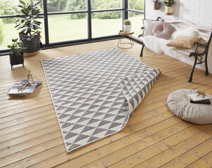 Kahepoolne vaip NORTHRUGS Twin Supreme Grey Cream, 120x170 cm hind ja info | Vaibad | hansapost.ee