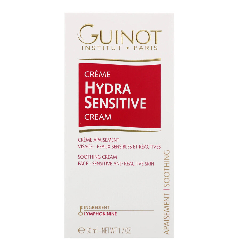 Näokreem Guinot Hydra Sensitive Cream, 50 ml цена и информация | Näokreemid | hansapost.ee