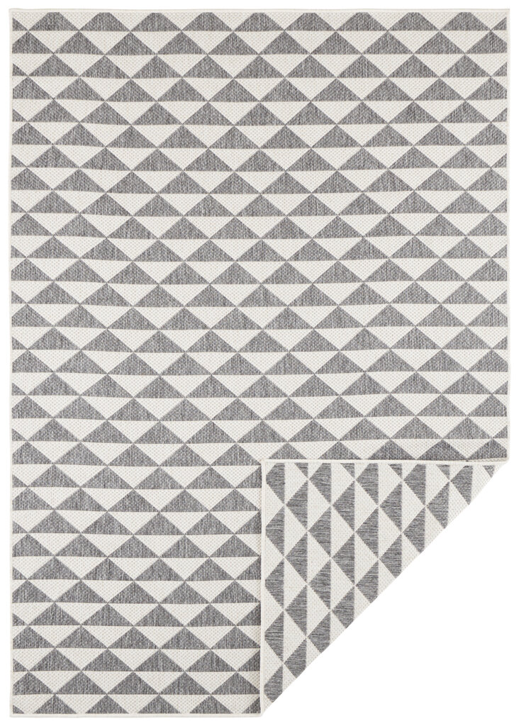 Kahepoolne vaip NORTHRUGS Twin Supreme Grey Cream, 160x230 cm цена и информация | Vaibad | hansapost.ee