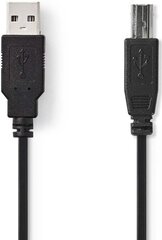 Kaabel USB A otsik - B otsik, 3 m hind ja info | Juhtmed ja kaablid | hansapost.ee