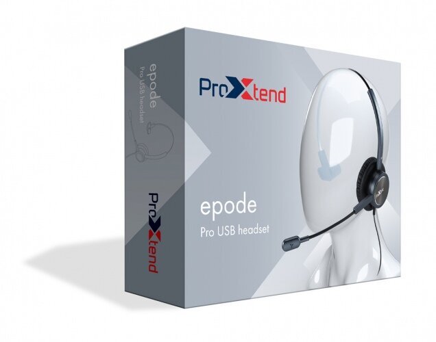 Headphones PX-HSUSB101 ProXtend EpodeWired Headset USB hind ja info | Kõrvaklapid | hansapost.ee