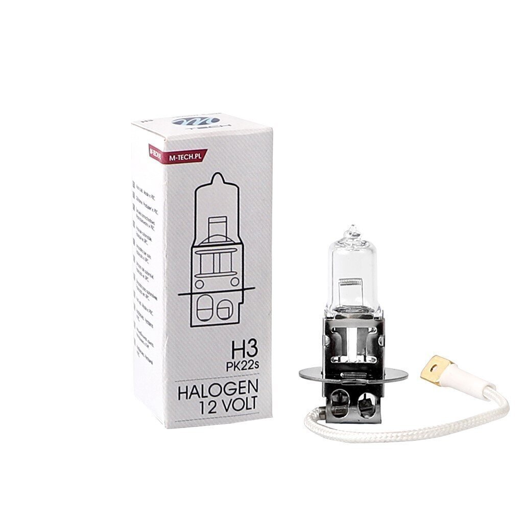 Halogeenpirn M-Tech H3 12V hind ja info | Autopirnid | hansapost.ee