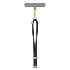 UNIQ Coehl Laurel Handstrap uniwersalny sznurek do telefonu na rękę czarny|black цена и информация | Держатели для телефонов | hansapost.ee