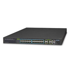 PLANET XGS-6350-24X4C network switch Managed L3 None 1U Black цена и информация | Выключатели, розетки | hansapost.ee