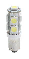 Светодиодная лампа M-Tech LB084W T4W BA9s 12В, 2 шт цена и информация | Автомобильные лампочки | hansapost.ee