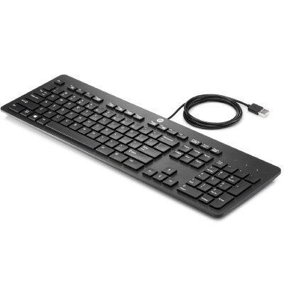 HP USB Business Slim Keyboard EST hind ja info | Klaviatuurid | hansapost.ee