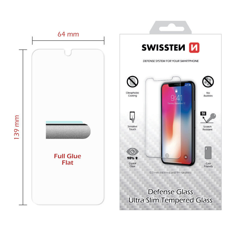 Swissten Tempered Glass for Apple iPhone 15 Pro hind ja info | Ekraani kaitseklaasid ja kaitsekiled | hansapost.ee