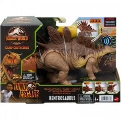 Mattel Jurassic World Dino Escape Figure Kentrosaurus Figure with Sound HCL93 цена и информация | Игрушки для мальчиков | hansapost.ee