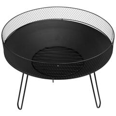 Lõkkealus restiga, 60 cm price and information | Campfires | hansapost.ee